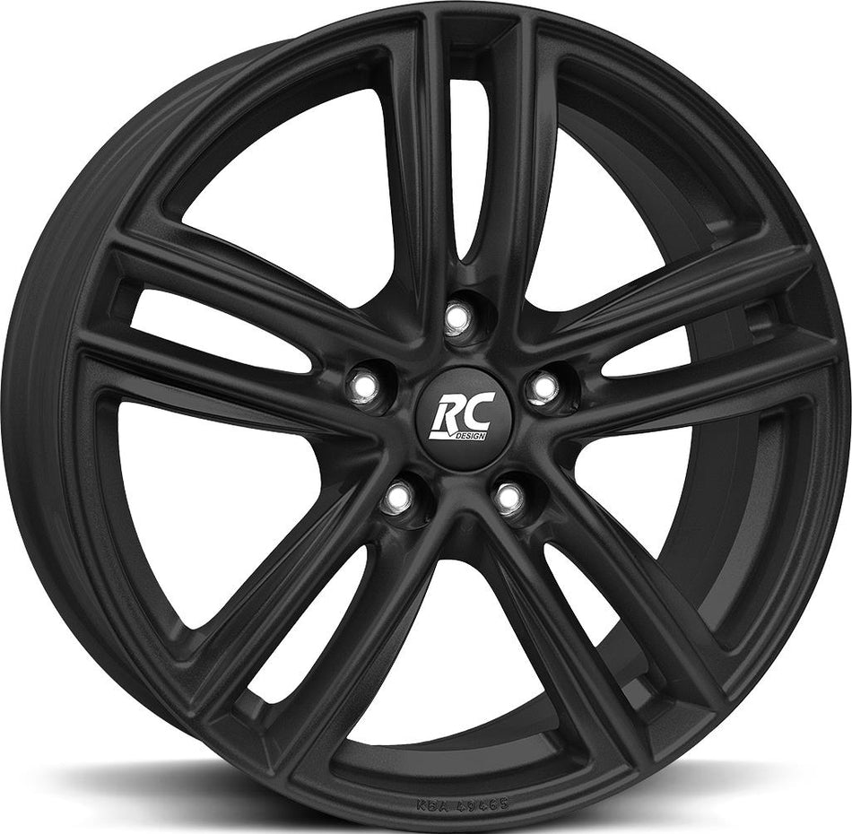 BROCK RC27 Black Matt 7x19 5/112 ET43 CB57,1 Kulkona R14