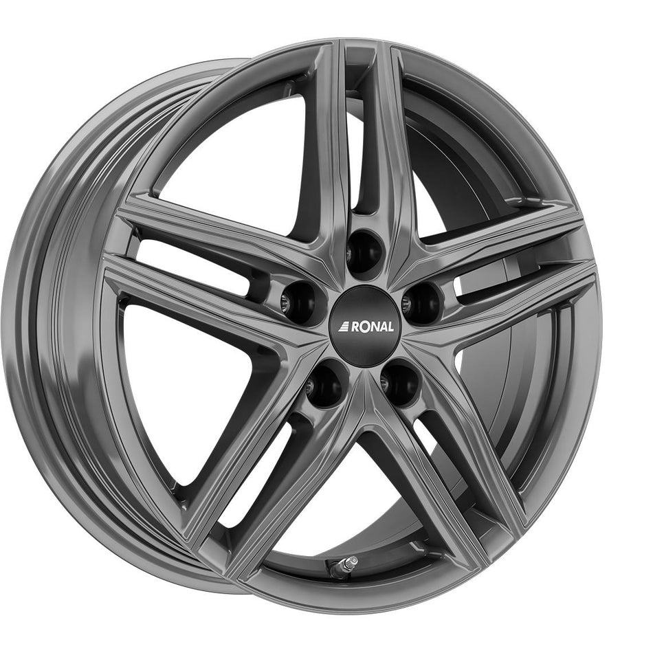 RONAL R65 CERIUM GREY 8x19 5/112 ET55 CB66,6 Kulkona R14
