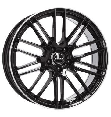 Rial Kibo Diamant-Schwarz Hornpoliert 8,5x20 5/114,3 ET45 CB70,1