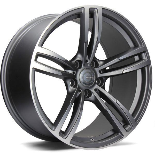 Diamond Matt Anthracite Front Polished 8,5x18 5/120 ET33 CB72,6 60°