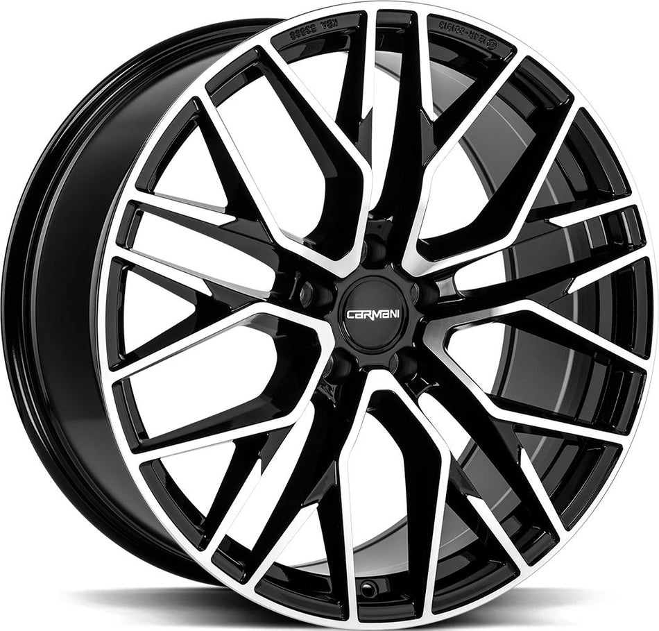CARMANI Ludwig Black Polish 8,5x19 5/114,3 ET30 CB72,6