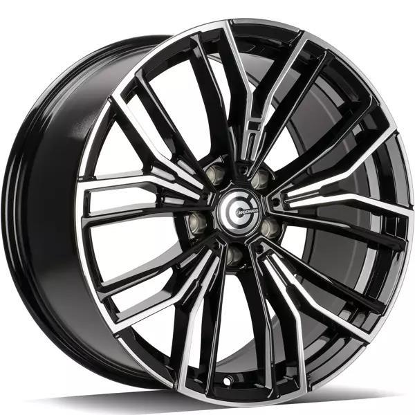 Yankee Black Front Polished 8x19 5/112 ET28 CB66,6 60°