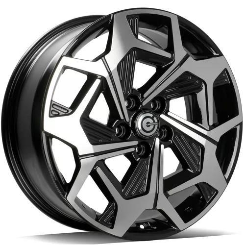 BULLET Black Front Polished 7,5x19 5/114,3 ET49 CB73,1 60°