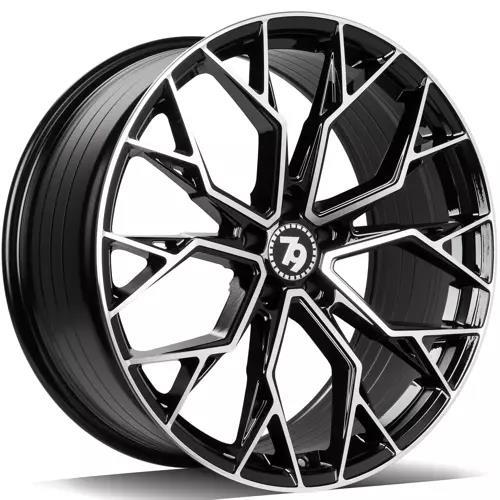 SCF-H Black Front Polished 9,5x19 5/120 ET35 CB72,6 60°