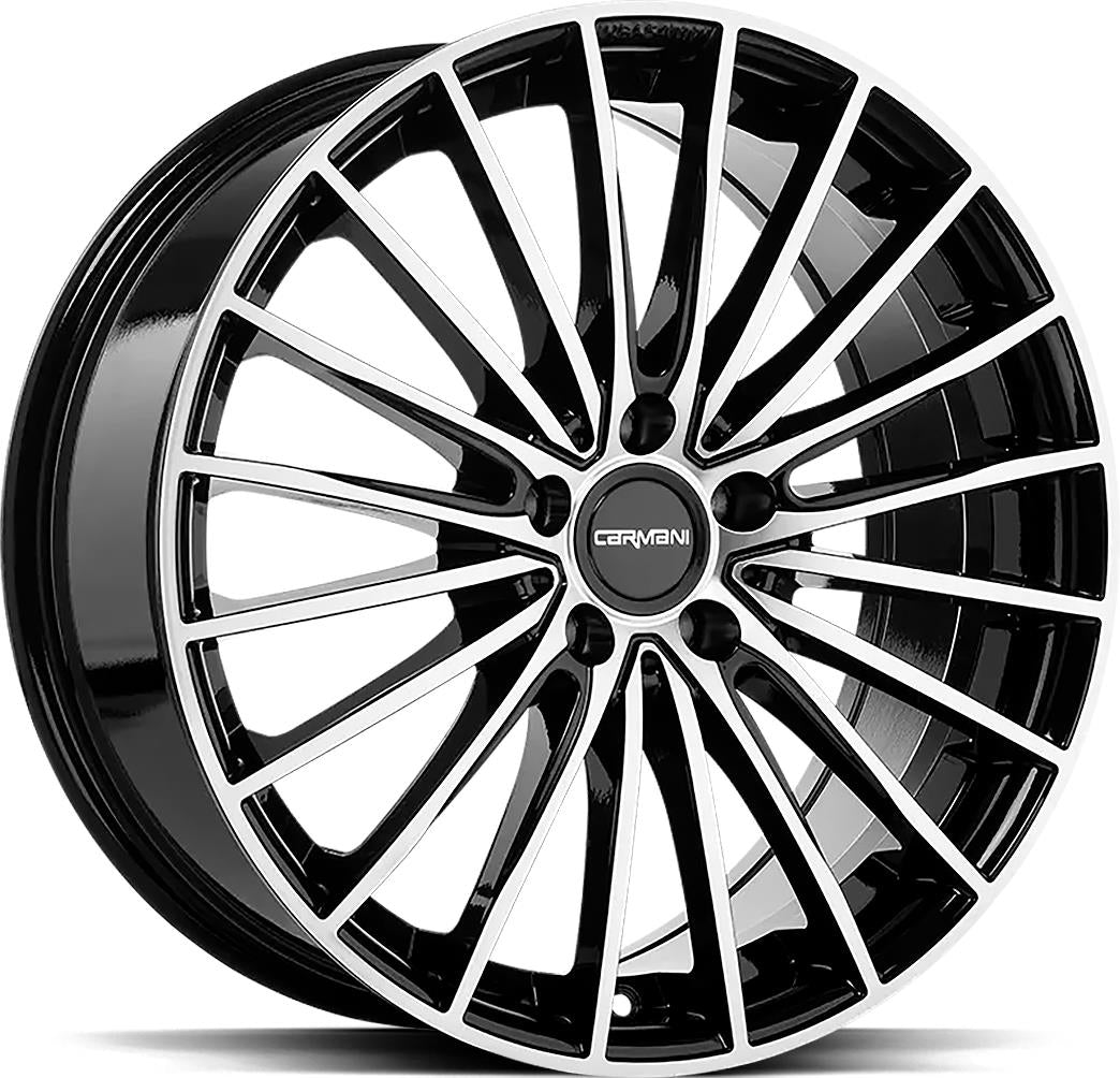 CARMANI Karl Black polish 8x19 5/112 ET38 CB66,6 60°