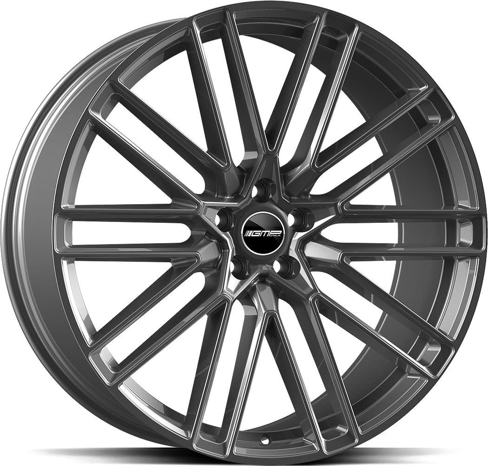 GMP Stilgar Glossy Anthracite 10x24 5/130 ET20 CB84,1 Kulkona R14