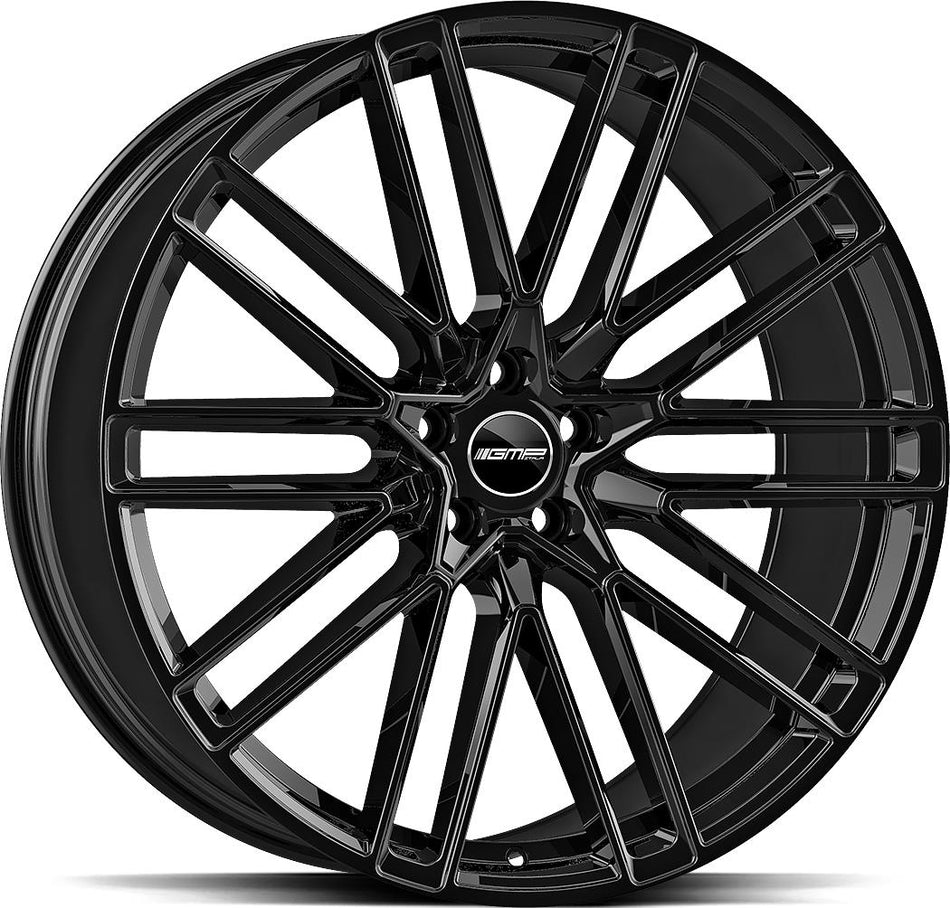 GMP Stilgar Glossy Black 10x24 5/130 ET20 CB84,1 Kulkona R14