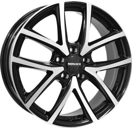CL2 Gloss Black Polished 7x17 5/100 ET37 60°