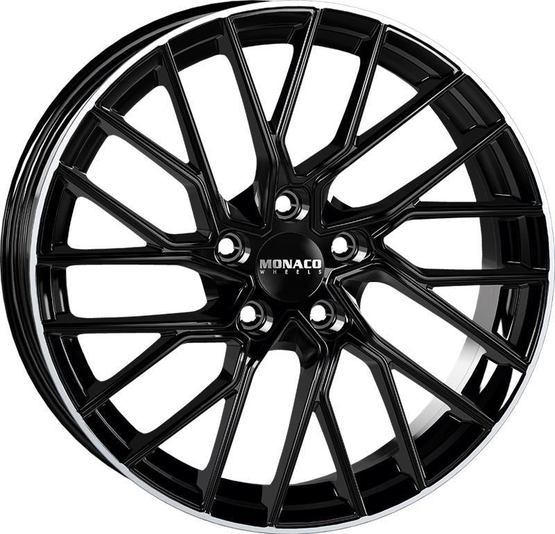 GP11 Black Lip Polished 8x18 5/112 ET45 60°