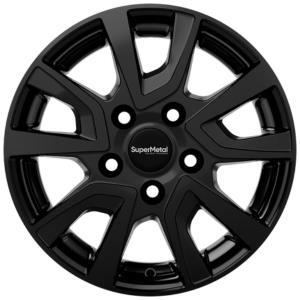Vault Gloss Black 6x16 5/130 ET68 60°