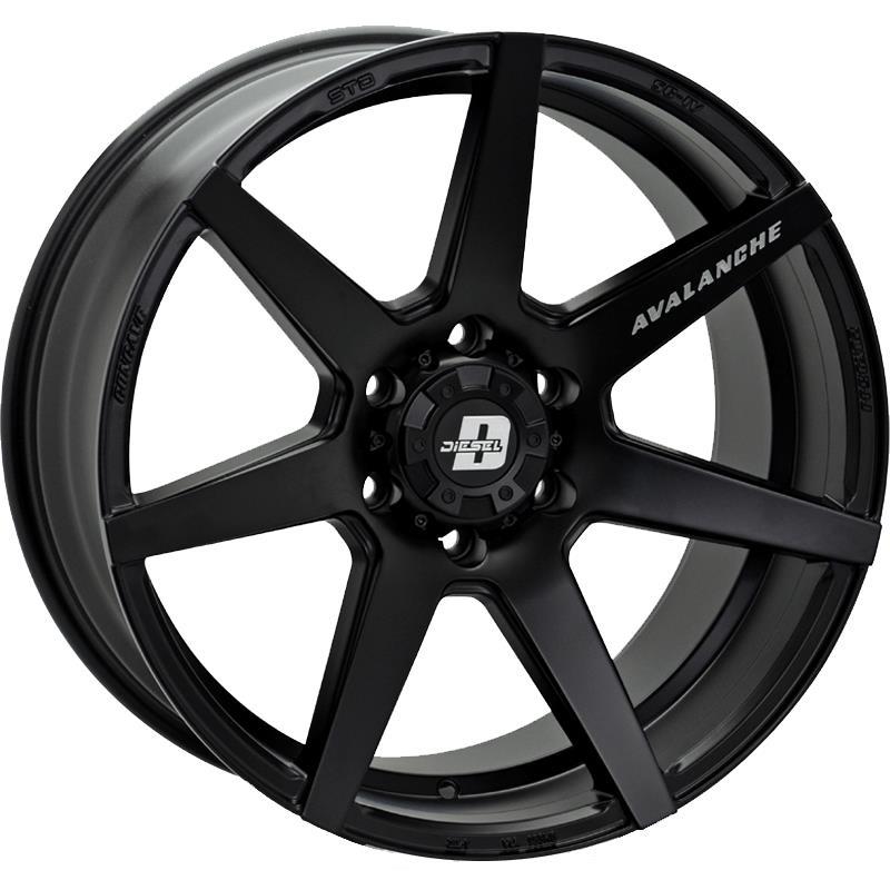 AVALANCHE Matt Black 9x18 6/139,7 ET20 60°