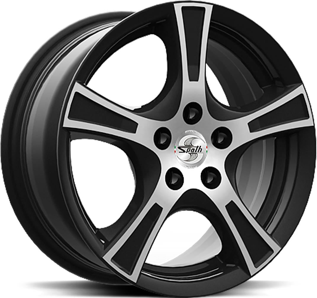 SPATH SP01 Trailer Black Matt Pol 5,5x15 4/100 ET30 CB56.6 60°
