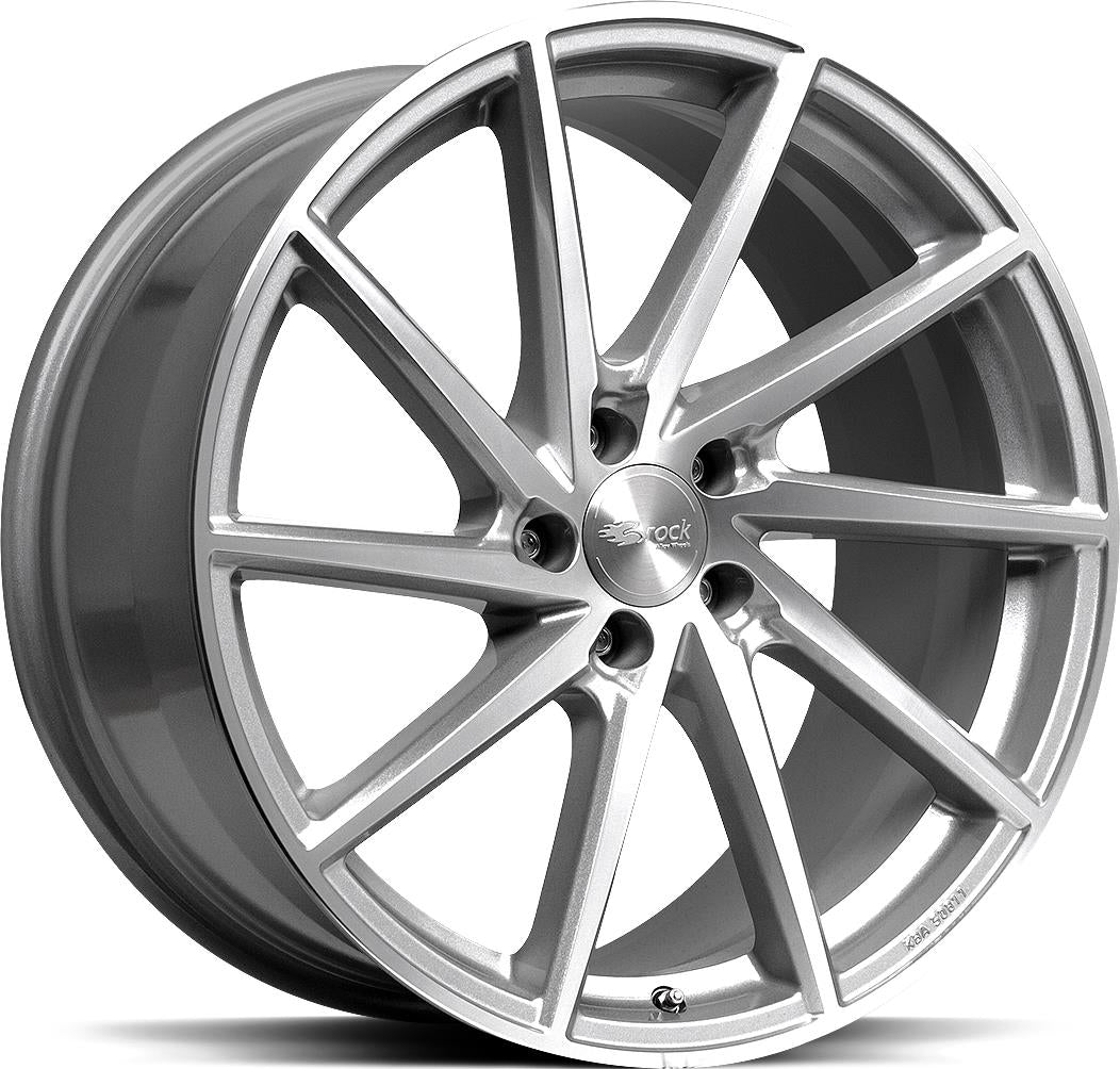 BROCK B37 Crystal Silv Pol 9x20 5/120 ET35 CB72.6 60°