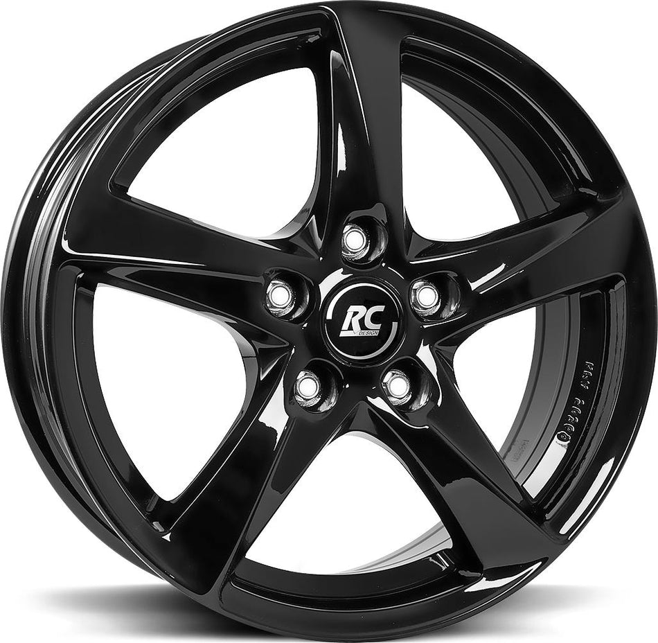 BROCK RC30 Shiny Black 6,5x16 5/112 ET41 CB57,1 Kulkona R13