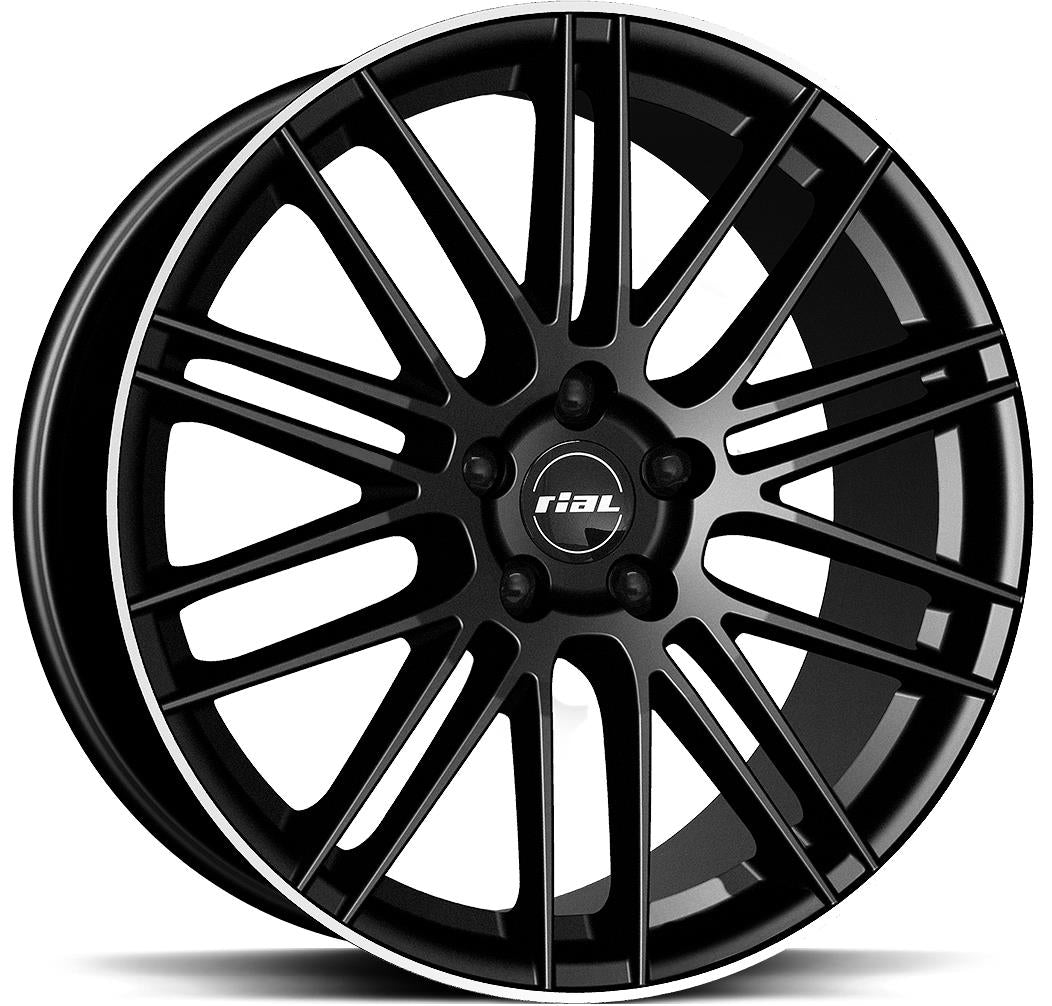 RIAL Kibo Diam Black Lip Pol 8x19 5/112 ET45 CB70.1 60°