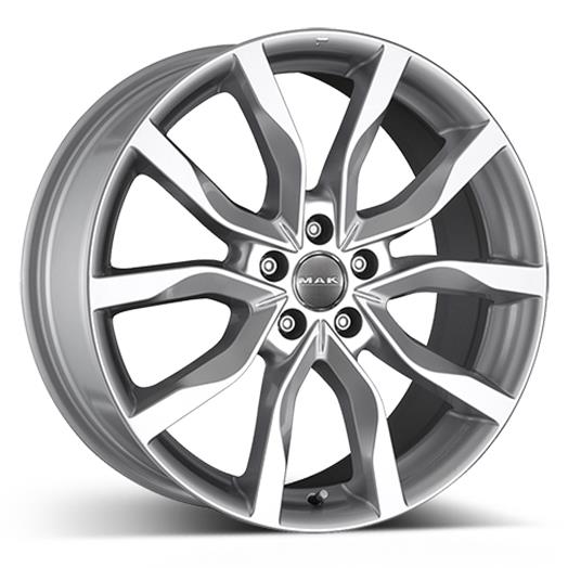 MAK Köln silver 8x19 5/112 ET42 CB66,5 Kulkona R13