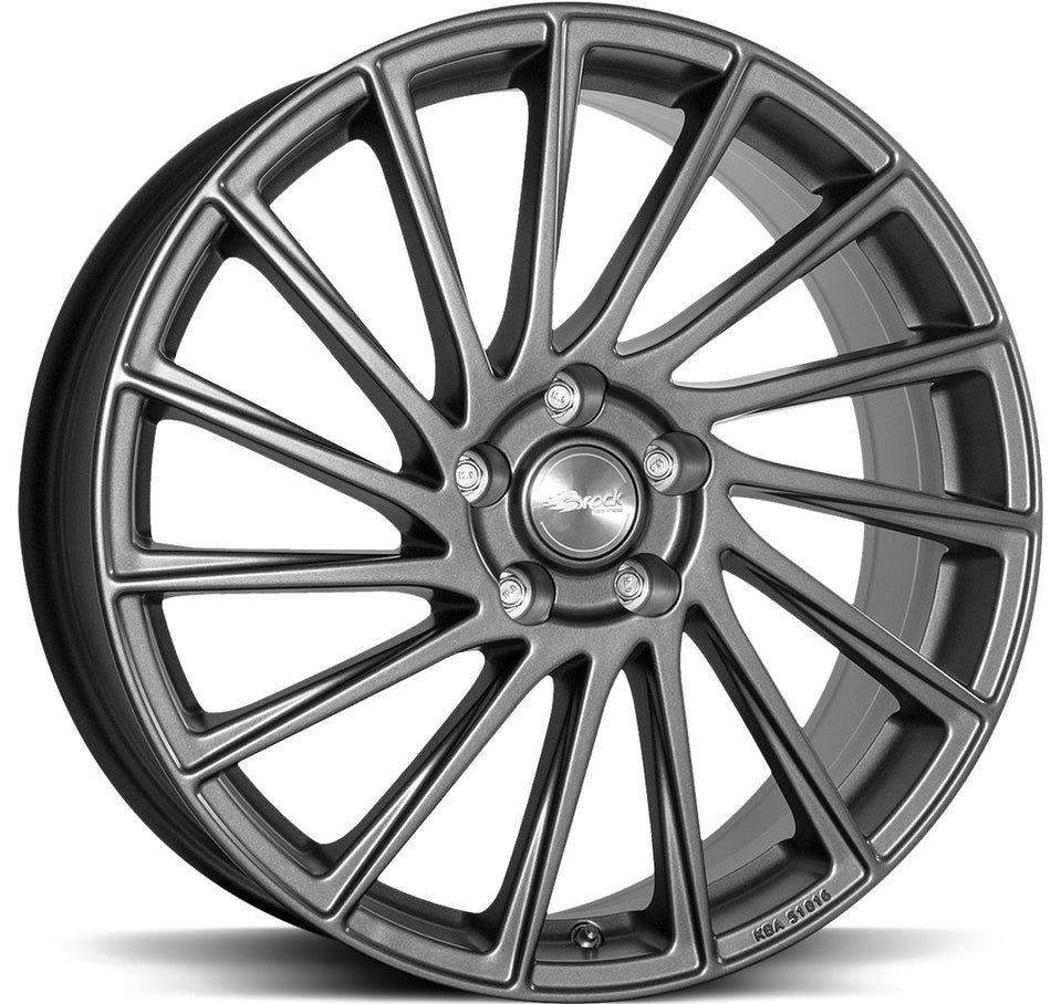 BROCK B39 Himalaya Grey Matt 7,5x18 5/105 ET38 CB56,6 60°