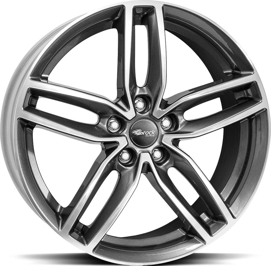 BROCK RC29 Titanium Full Polish 8,5x20 5/114,3 ET45 CB72,6 60°