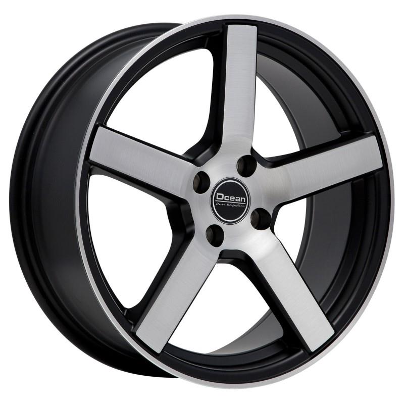 OCEAN WHEELS Cruise Matt Black Polish 10x20 5/120 ET50 CB72,6 60°