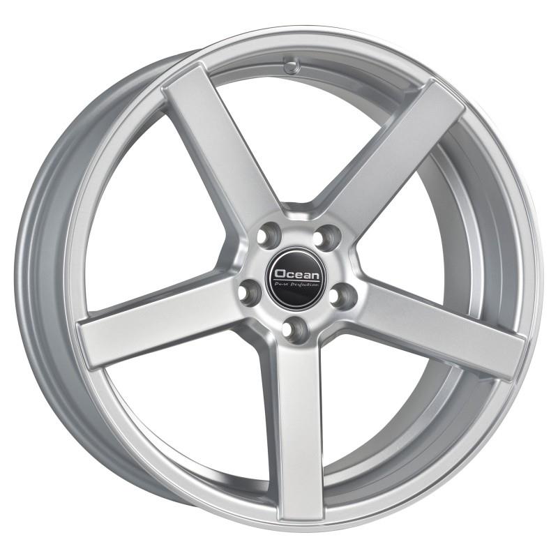 OCEAN WHEELS Cruise Concave Bright Silver 9,5x19 5/120 ET40 CB72,6 60°