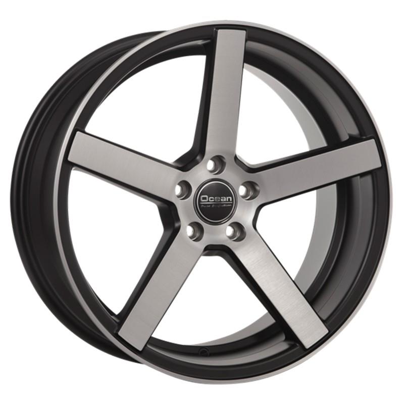 OCEAN WHEELS Cruise Concave Black Matt Polish 9,5x19 5/108 ET40 CB72,6 60°