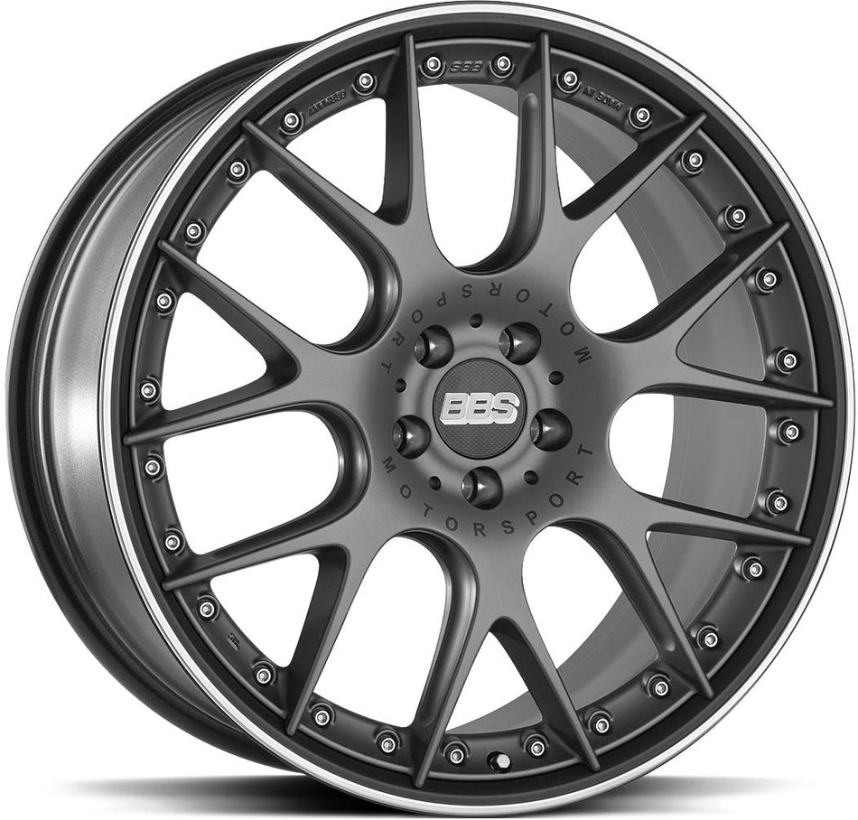 BBS CH-RII Satin Titanium 11,5x22 5/130 ET50 CB71,6 Kulkona R14
