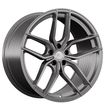 OCEAN WHEELS FF1 Silver Matt 8,5x20 5/120 ET25 CB72,6 60°
