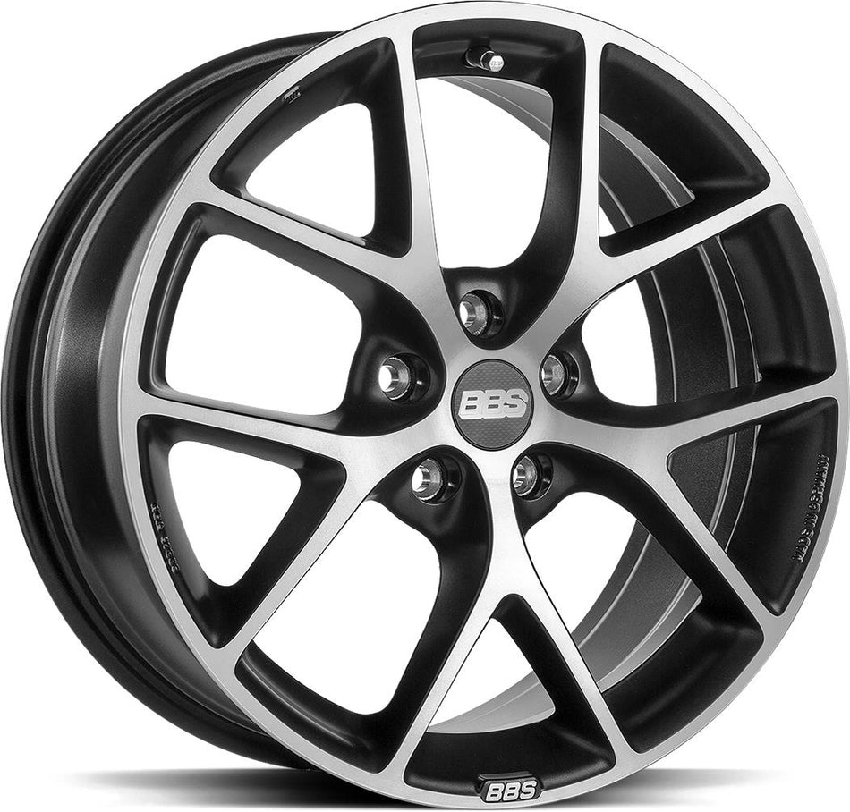 BBS SR Volcano Grey Diam Cut 7,5x17 5/112 ET35 CB82,0 60°