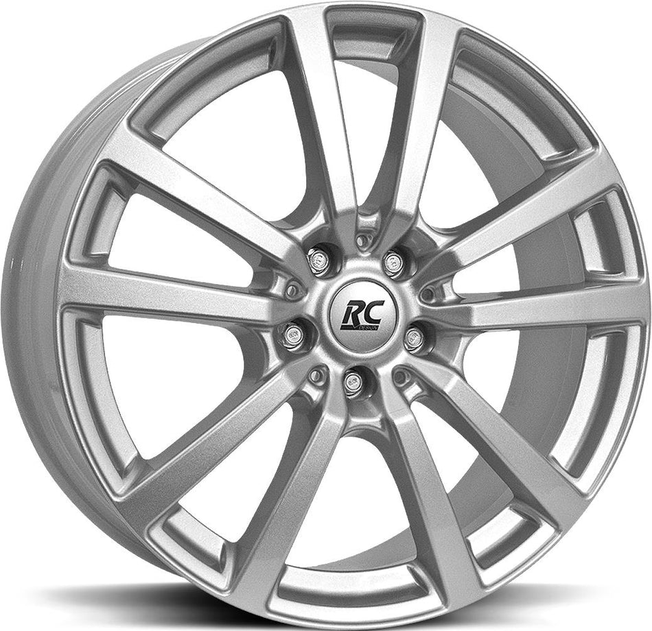 BROCK RC25T Crystal Silver 7x17 5/120 ET55 CB65,1 Kulkona R14