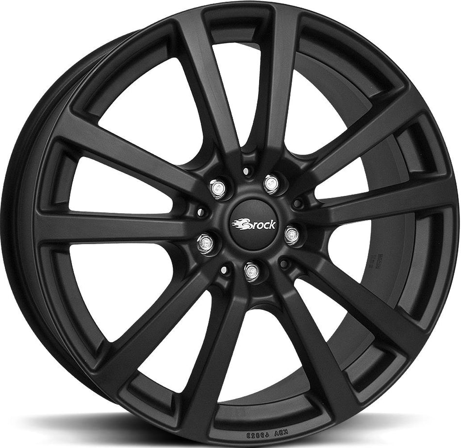BROCK RC25T Black Matt 7x17 5/120 ET55 CB65,1 Kulkona R14