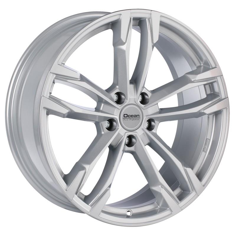 OCEAN WHEELS F5 Silver 8x18 5/120 ET45 CB72,6 60°