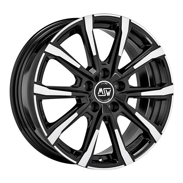 MSW 79 Blk/pol 7x17 5/112 ET34 CB66,5 60°