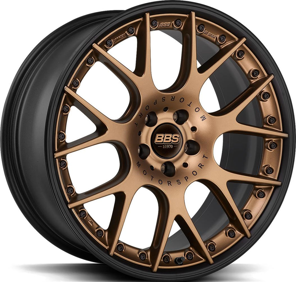 BBS CH-RII Satin Bronze Black 11,5x21 5/130 ET64 CB71,6 Kulkona R14