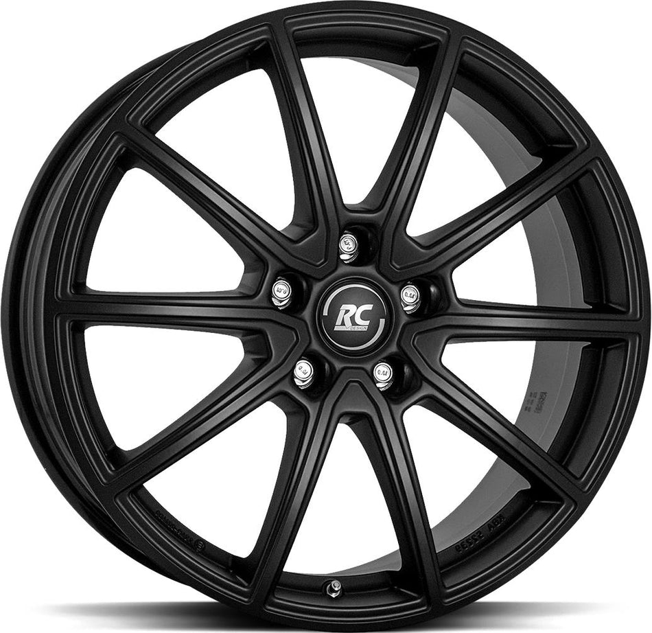BROCK RC32 Satin Black Matt 8x19 5/112 ET27 CB66,6 Kulkona R13