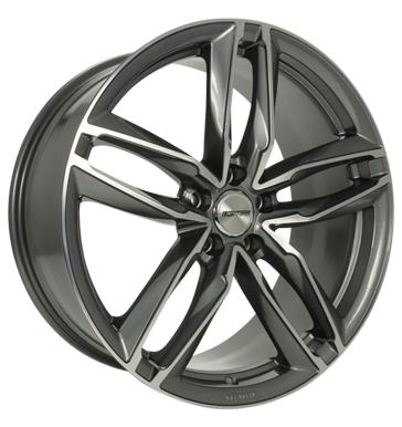 GMP Atom Anthracite Diamond 7,5x17 5/112 ET45 CB66,5 Kulkona R13