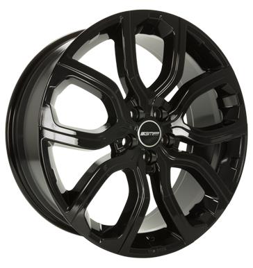 GMP Evos Shiny Black 8x20 5/108 ET45 CB63,4