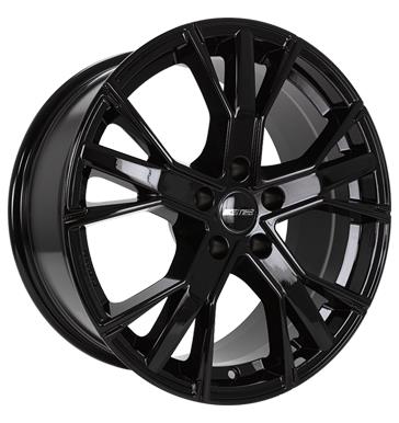 GMP Gunner Glossy Black 10x21 5/130 ET45 CB71,6 Kulkona R14