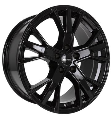 GMP Gunner Glossy Black 8x18 5/112 ET25 CB66,5 Kulkona R13