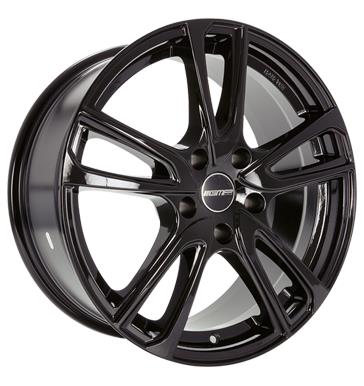 GMP Astral Glossy Black 7x17 5/98 ET35 CB73,1 60°