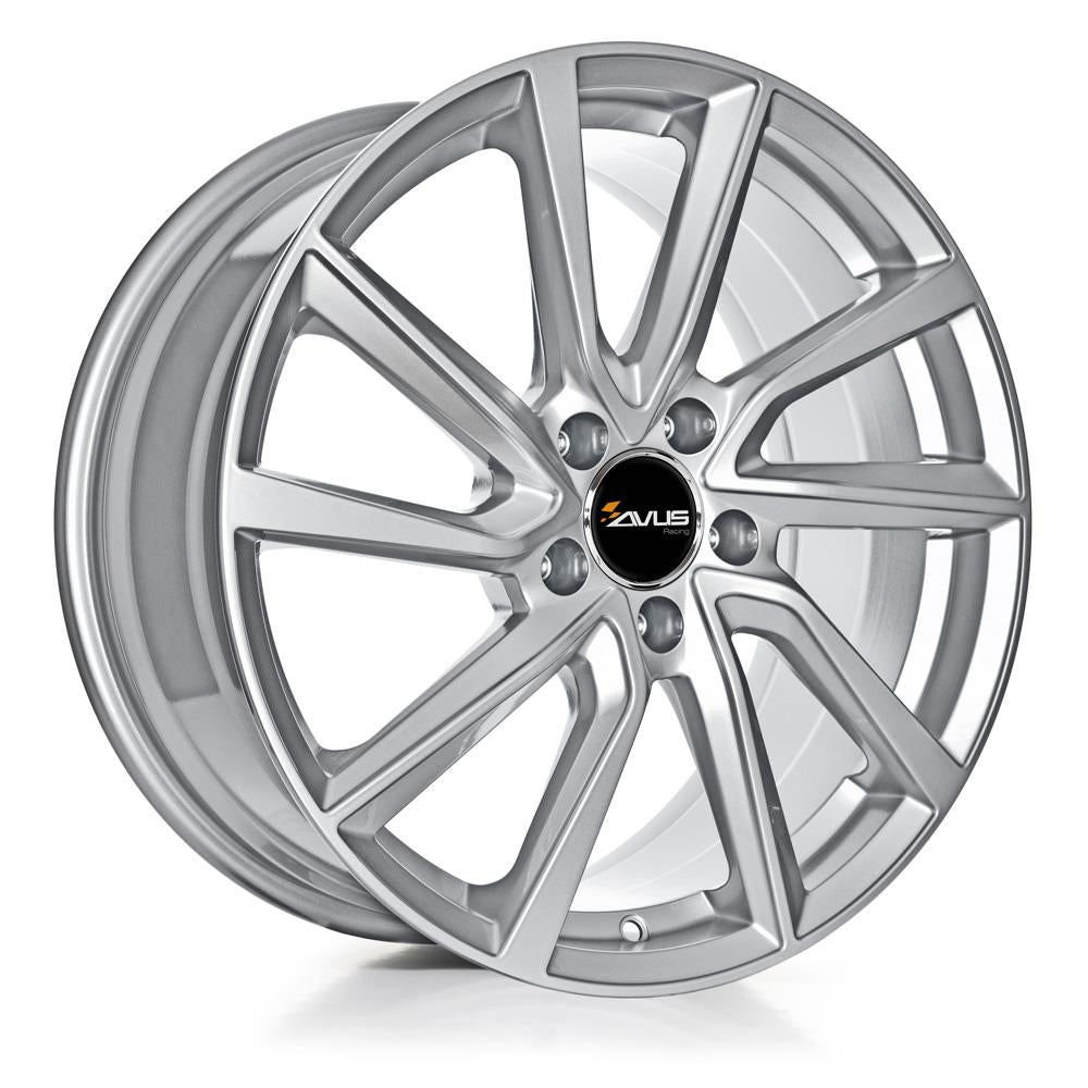 AVUS AC-518 Hyper Silver 8x18 5/108 ET45 CB73,1 60°