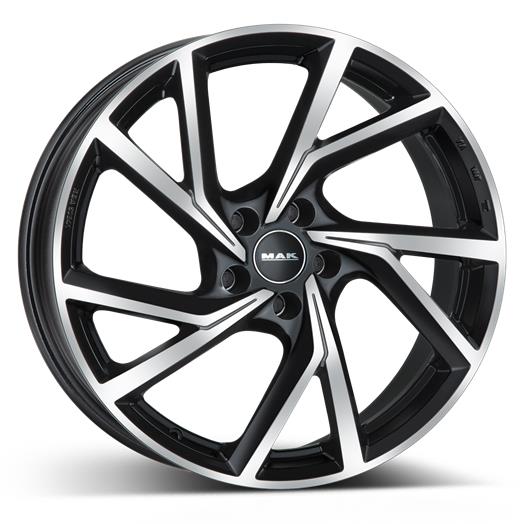 MAK Kassel blk/pol 8x19 5/112 ET43 CB57,1 Kulkona R13