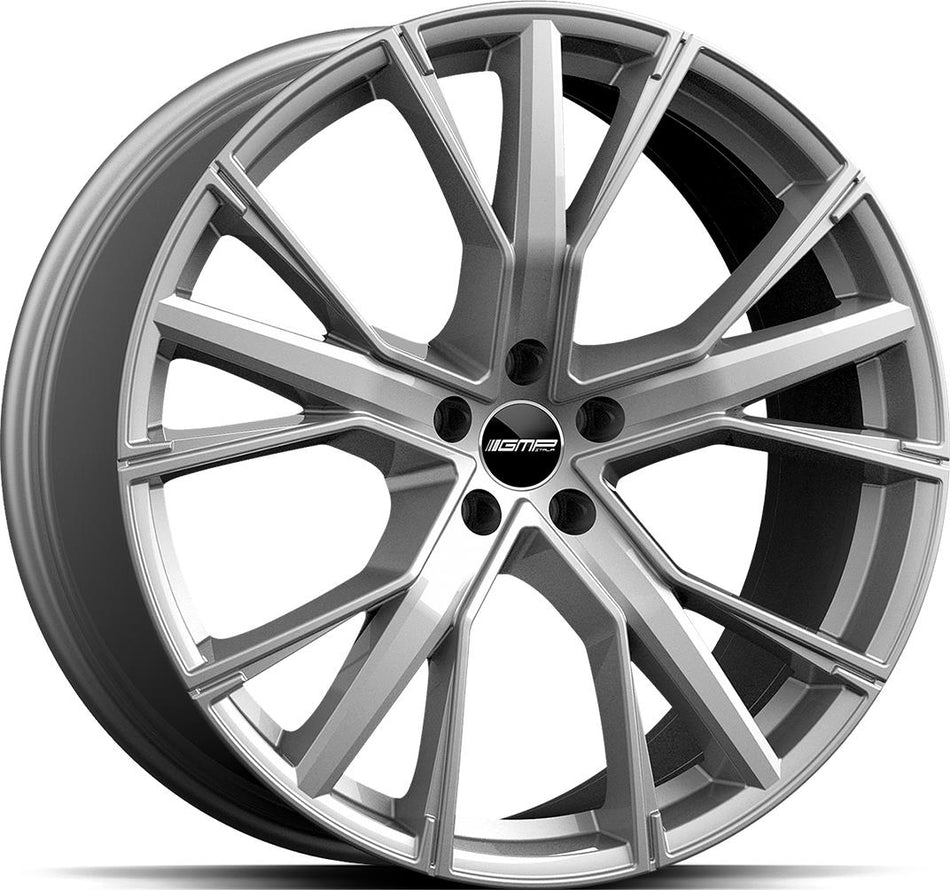 GMP Gunner Silver 9x21 5/112 ET26 CB66,6 Kulkona R14
