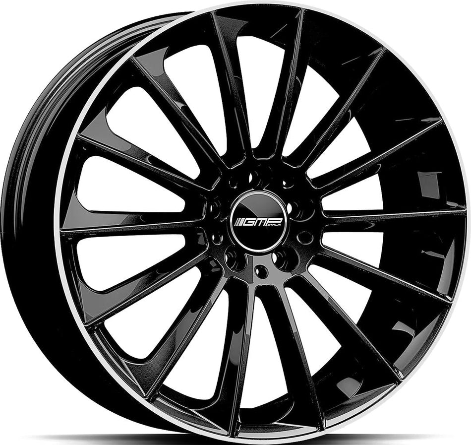 GMP Stellar Black Diamond Lip 11,5x21 5/112 ET38 CB66,6 Kulkona R14