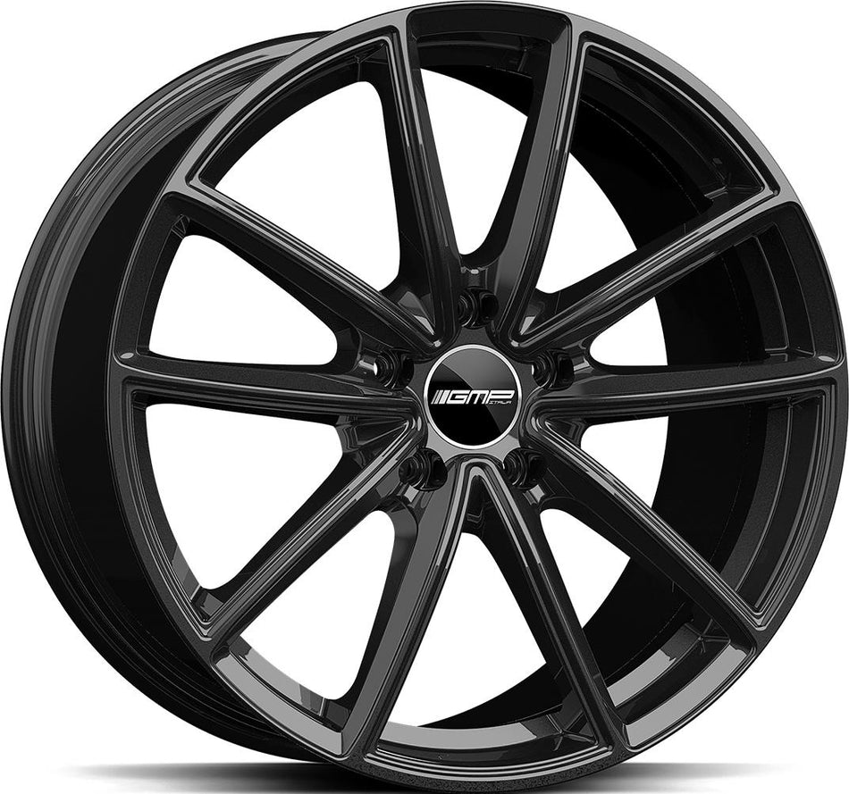 GMP Titan Gloss Black 11x20 5/130 ET52 CB71.6 Kulkona R14