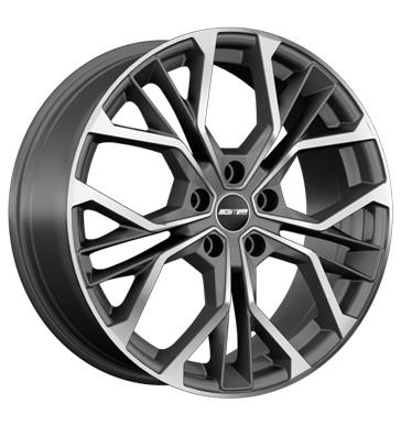 GMP Matisse-S Matt Anthracite Diamond 9x20 5/120 ET40 CB65,1