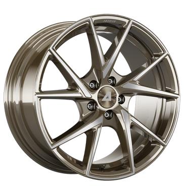 Alutec ADX.01 Metallic-Bronze Frontpoliert 8,5x20 5/112 ET45 CB70,1 60°