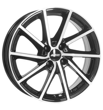 Alutec Singa Diamant-Schwarz Frontpoliert 7x17 4/108 ET25 CB65,1 60°