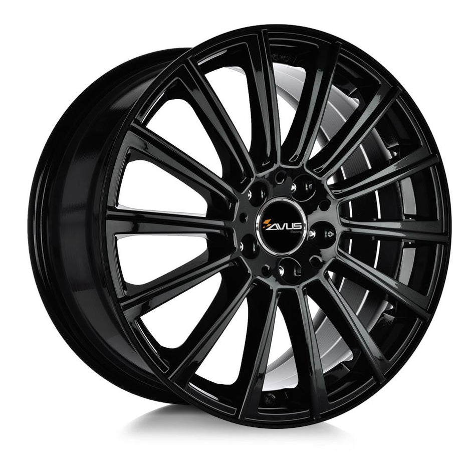 AVUS AC-M07 Black 8,5x20 5/112 ET35 CB66,6 Kulkona R14