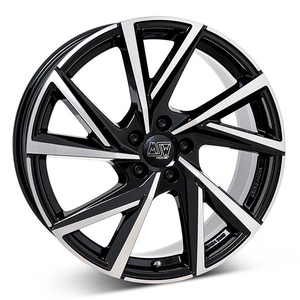 MSW 80 G.Blk/Pol 7,5x19 5/112 ET49 CB66,5 Kulkona R14