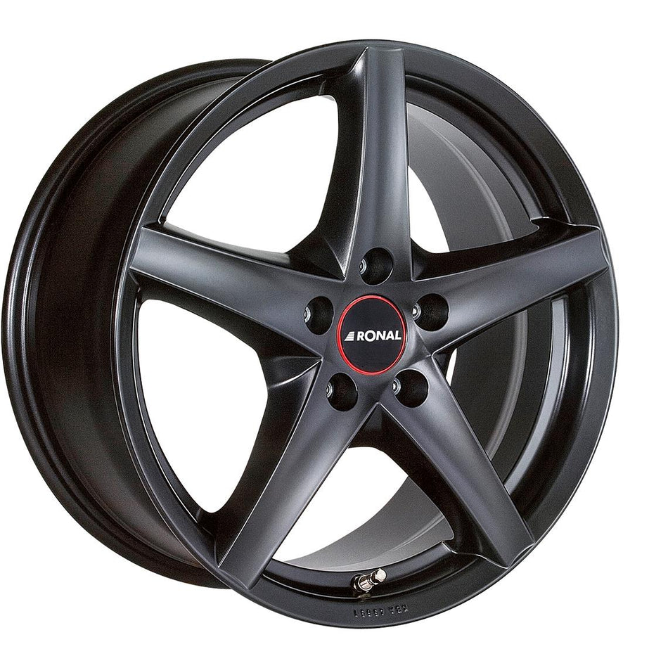 RONAL R41 MATT BLACK 7x16 5/112 ET35 CB76,0 Kulkona R13